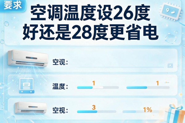 空调温度设26度好还是28度更省电