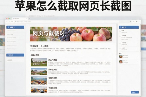 苹果怎么截取网页长截图？
