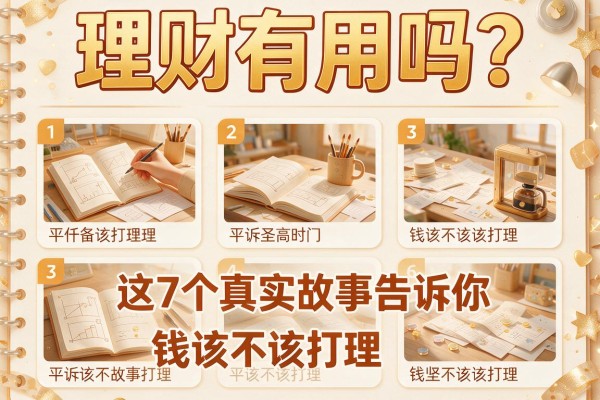 理财有用吗？这7个真实故事告诉你钱该不该打理
