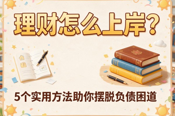 理财怎么上岸？5个实用方法助你摆脱负债困境