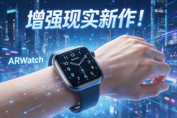 增强现实新作！ARWatch让你免费戴上Apple Watch