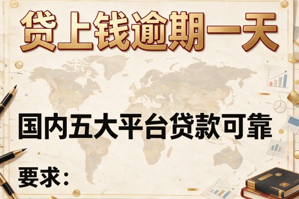 贷上钱逾期一天，国内五大平台贷款可靠