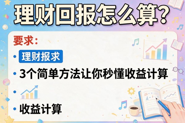理财回报怎么算？3个简单方法让你秒懂收益计算