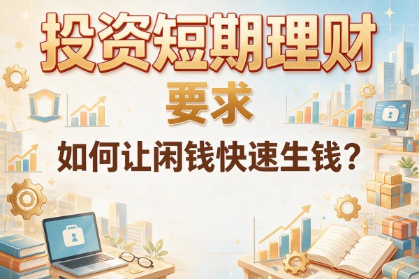 投资短期理财，如何让闲钱快速生钱？