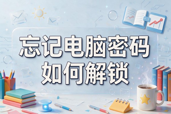 忘记电脑密码如何解锁？