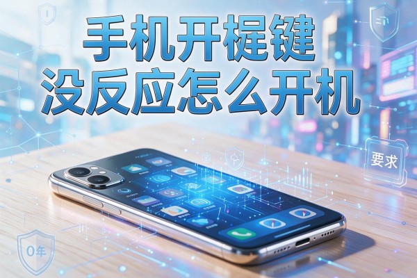 手机开机键没反应怎么开机