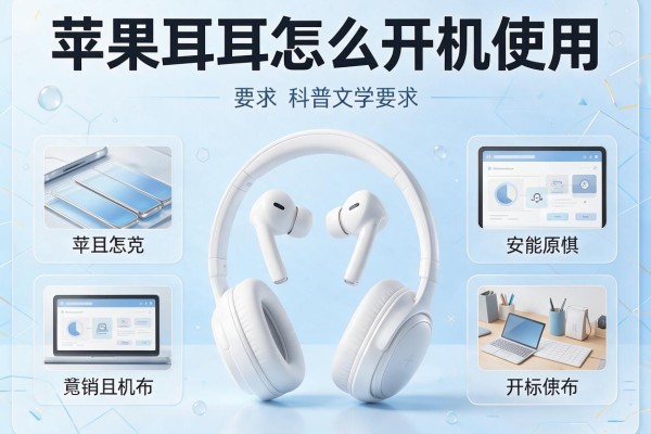 苹果耳机怎么开机使用？
