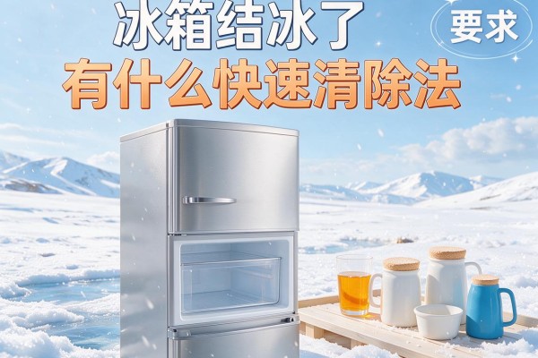冰箱结冰了有什么快速清除法？