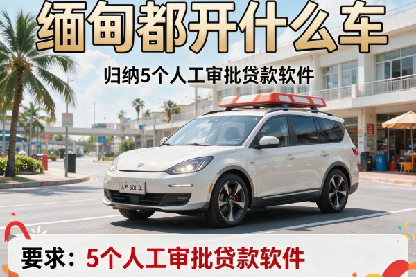 缅甸都开什么车，归纳5个人工审批贷款软件