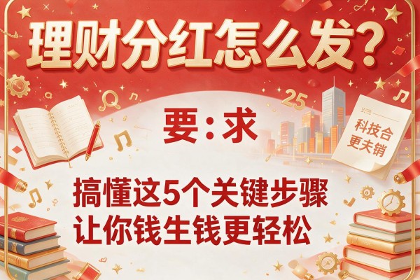 理财分红怎么发？搞懂这5个关键步骤让你钱生钱更轻松
