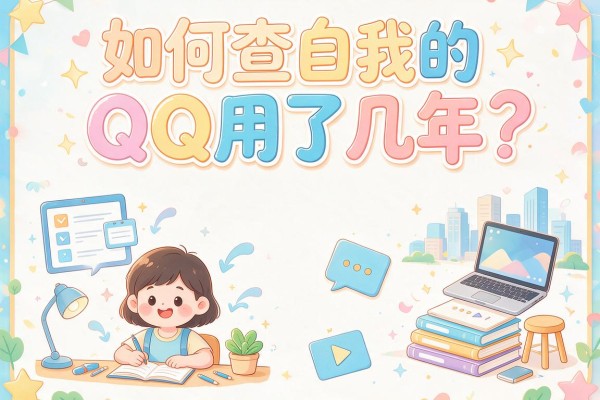 如何查自己的QQ用了几年？