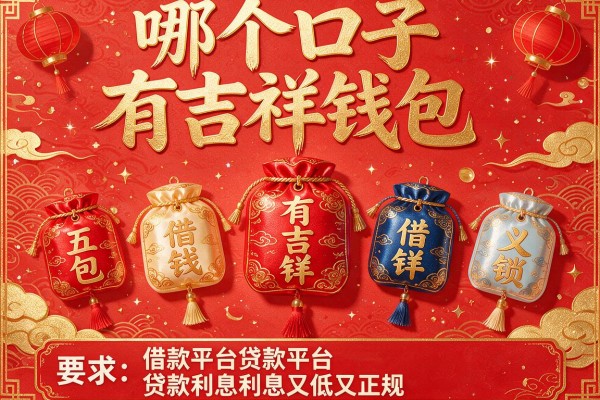 哪个口子有吉祥钱包，推荐五个借款平台贷款利息又低又正规