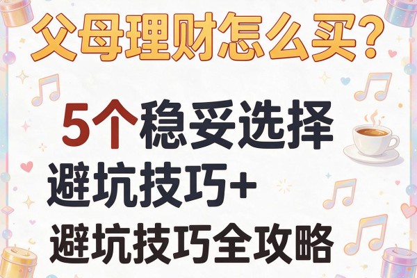 父母理财怎么买？5个稳妥选择+避坑技巧全攻略