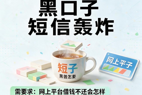 黑口子短信轰炸，盘点五个网上平台借钱不还会怎样