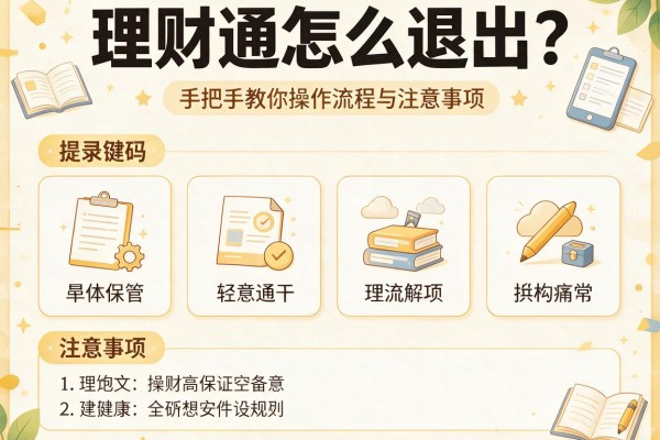 理财通怎么退出？手把手教你操作流程与注意事项