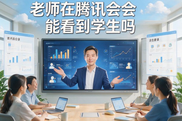 老师在腾讯会议能看到学生吗