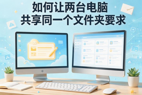 如何让两台电脑共享同一个文件夹？