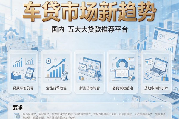 车贷市场新趋势，国内五大贷款推荐平台