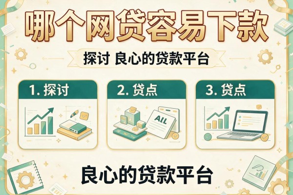 哪个网贷容易下款，探讨五款良心的贷款平台