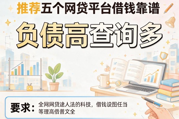 负债高查询多，推荐五个网贷平台借钱靠谱
