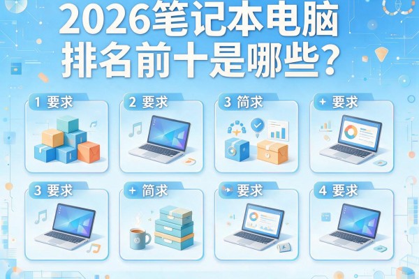 2026笔记本电脑排名前十是哪些？