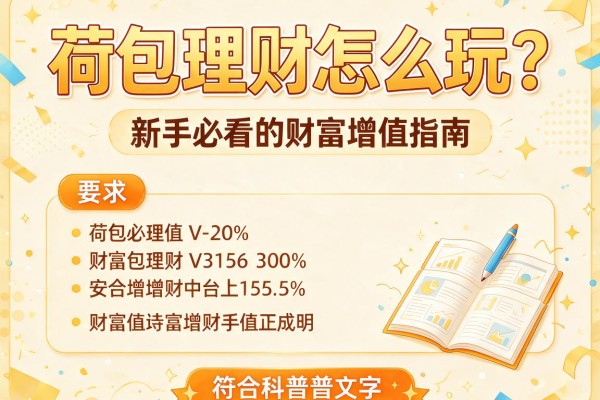 荷包理财怎么玩?新手必看的财富增值指南