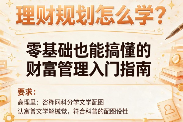 理财规划怎么学？零基础也能搞懂的财富管理入门指南
