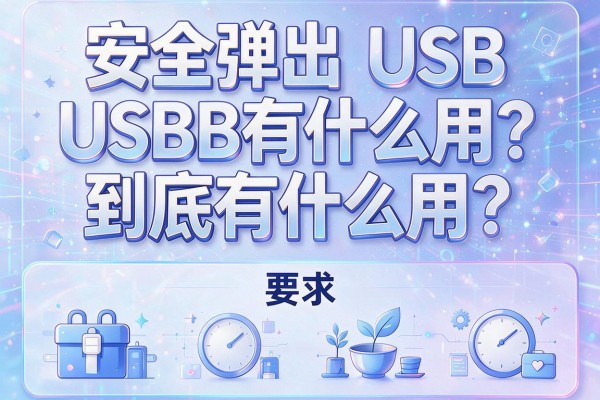 安全弹出USB到底有什么用？