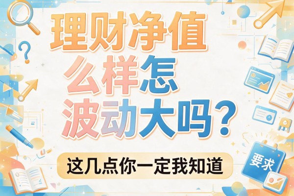 理财净值怎么样波动大吗？这几点你一定要知道！