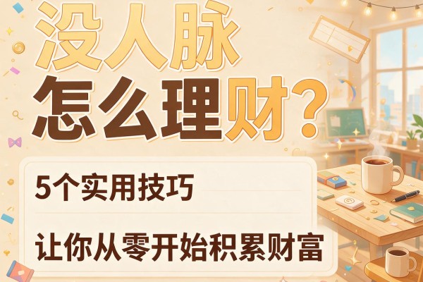 没人脉怎么理财？5个实用技巧让你从零开始积累财富