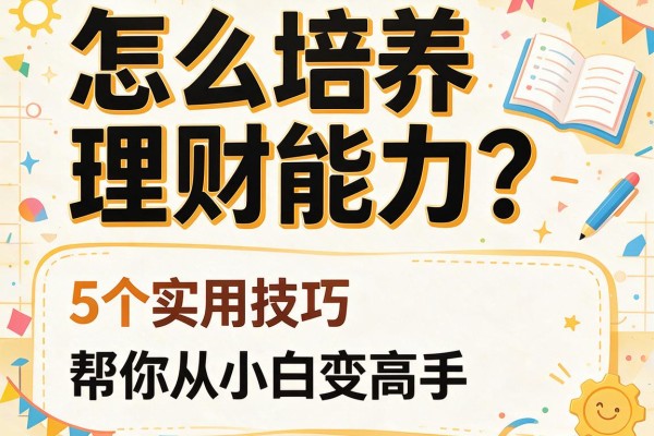 怎么培养理财能力？5个实用技巧帮你从小白变高手