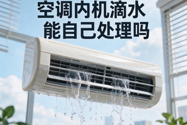 空调内机滴水能自己处理吗？