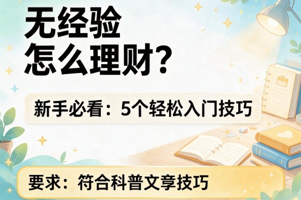 无经验怎么理财？新手必看的5个轻松入门技巧