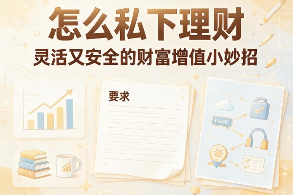 怎么私下理财：灵活又安全的财富增值小妙招