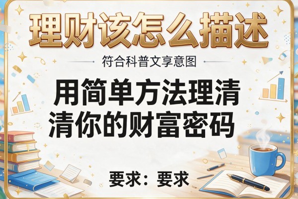 理财该怎么描述：用简单方法理清你的财富密码