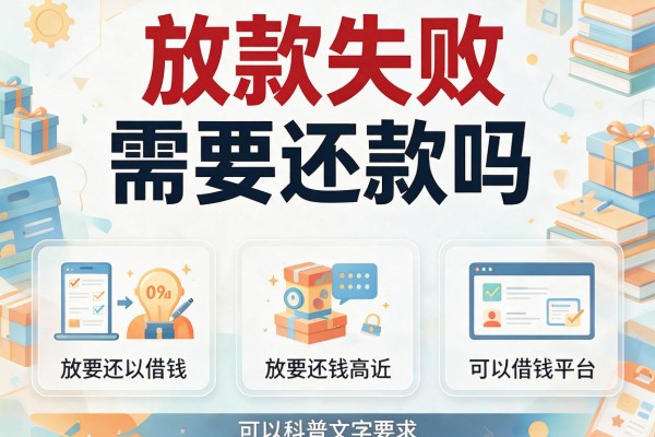 放款失败需要还款吗，推荐五个可以借钱的平台