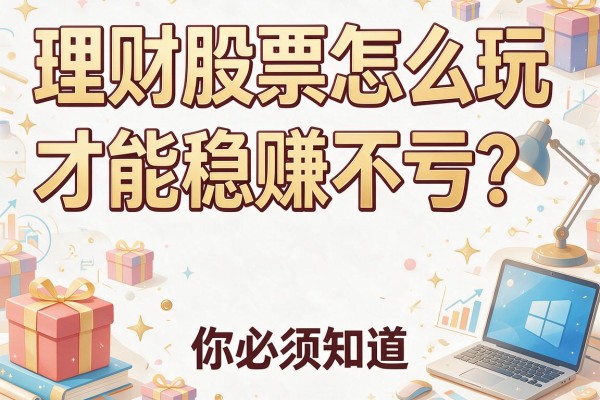 理财股票怎么玩才能稳赚不亏？这些技巧你必须知道