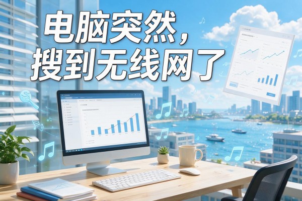 电脑突然搜不到无线网了？