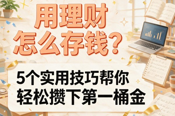 用理财怎么存钱？5个实用技巧帮你轻松攒下第一桶金