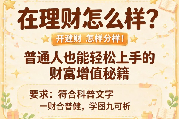 在理财怎么样？普通人也能轻松上手的财富增值秘籍