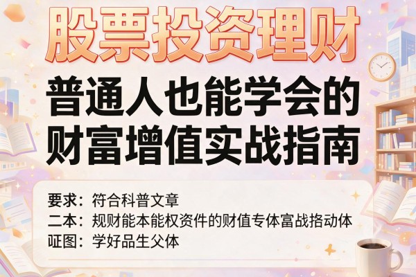 股票投资理财：普通人也能学会的财富增值实战指南
