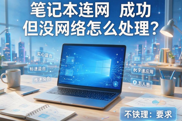 笔记本连网成功但没网络怎么处理？