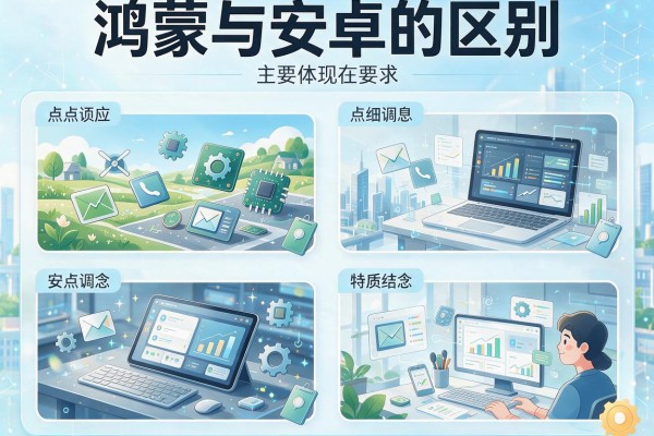 鸿蒙与安卓的区别主要体现在哪