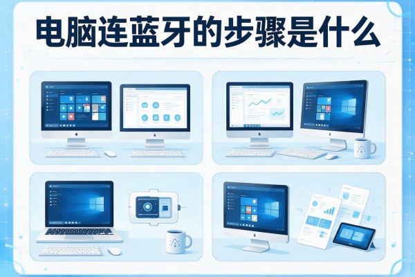 电脑连蓝牙的步骤是什么？
