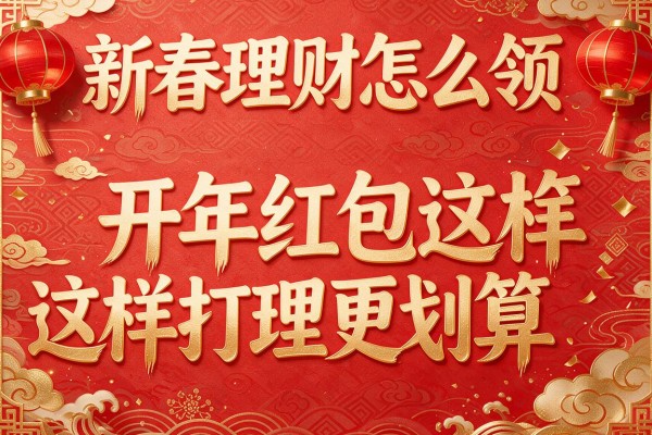 新春理财怎么领：开年红包这样打理更划算