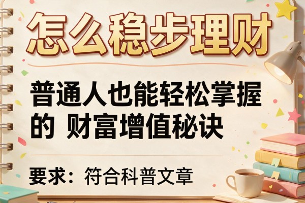 怎么稳步理财：普通人也能轻松掌握的财富增值秘诀