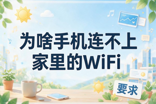为啥手机连不上家里的WiFi
