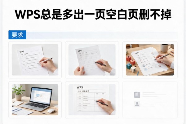 WPS总是多出一页空白页删不掉