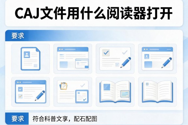 CAJ文件用什么阅读器打开