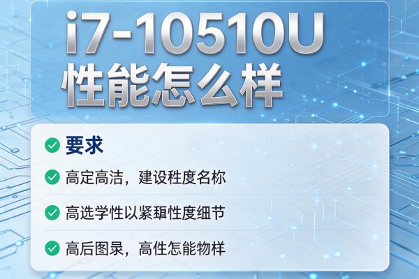 i7-10510U性能怎么样？